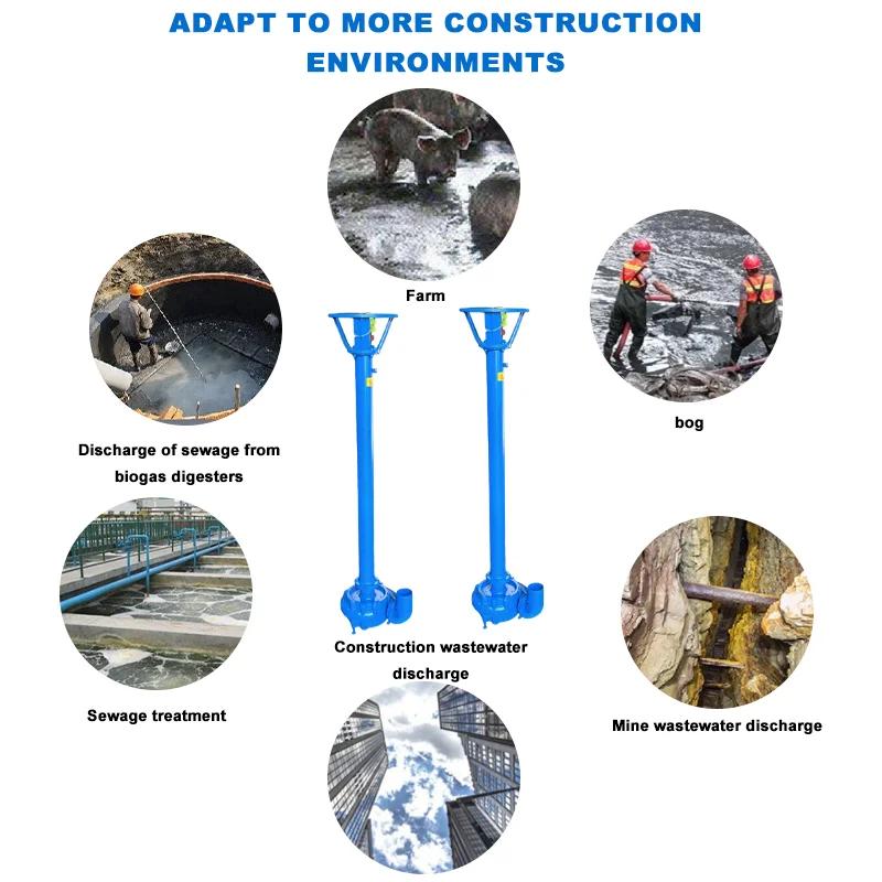 Vertical Submerged Slurry Pump Cast Iron Single‑Stage For Sand Washing Plant Continuous Operation