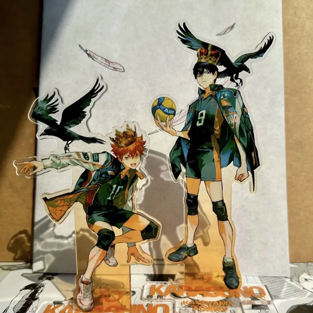 Haikyuu Desktop Acrylic Ornaments Stand Sign Tobio Kageyama Exquisite Collect Figure Student Dormitory Decorate Model Toys Gift