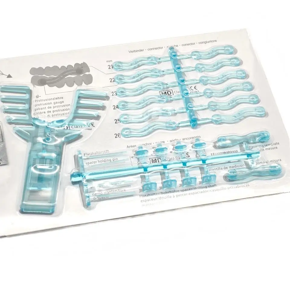 

Orthodontic Herbst MAD Kit Mandibular Advancement Device Connectors Snoring Oral Appliance Sleep Apnea Device Dental Clinical
