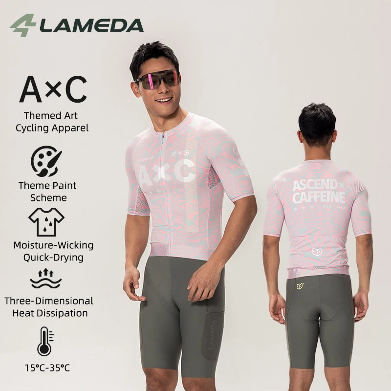 lameda-nouveau-maillot-de-cyclisme-printemps-Ete-a-manches-longues-et-courtes-sechage-rapide-respirant-pour-hommes-et-femmes-velo-de-route