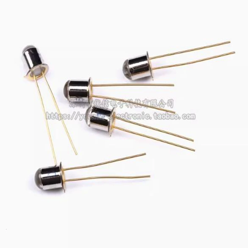 5pcs Triode 3DU5C silicon photosensitive triode/transistor/metal package 2 pin new original