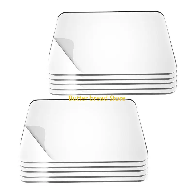 W89C -pakket 10 heldere dubbele zijtape sticker herbruikbare montageband om op te hangen