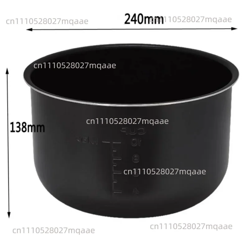 Recipiente interior de alta calidad para olla arrocera de 5L para Moulinex ce500e32, repuesto antiadherente.