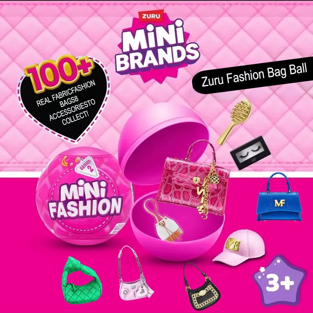 ZURU Mini mode 5 Capsule Surprise série 2 jouet mystère Mini marques jouet à collectionner boîte mystère pour miniature originale