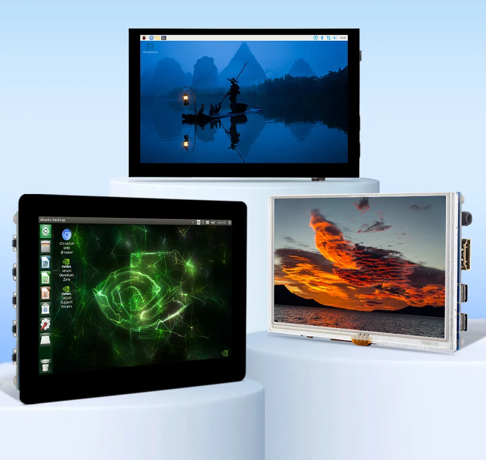 Waveshare 5-дюймовый сенсорный экран HDMI для Raspberry Pi | AliExpress