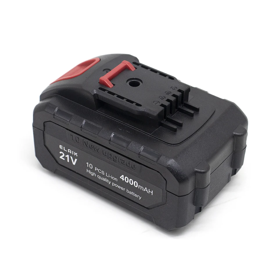 21V 4Ah  High Capacity Rechargeable Lithium Ion Battery for WORX 18V 20V Electric Saw Electric Drill and Garden Power Tools