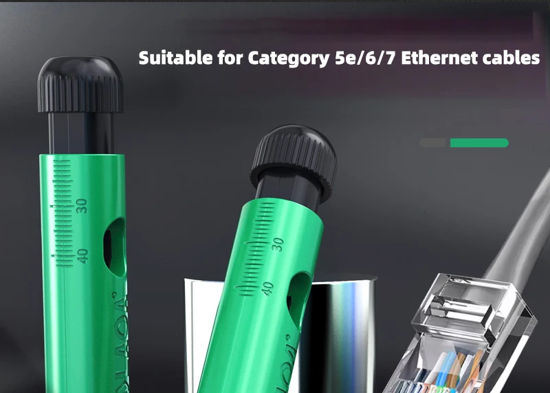 � LAOA Professionelle Netzwerkkabel-Glätteisen und Splitter-Kombination im Stiftstil für CAT5e/CAT6/CAT7-Kabel – Detail 17