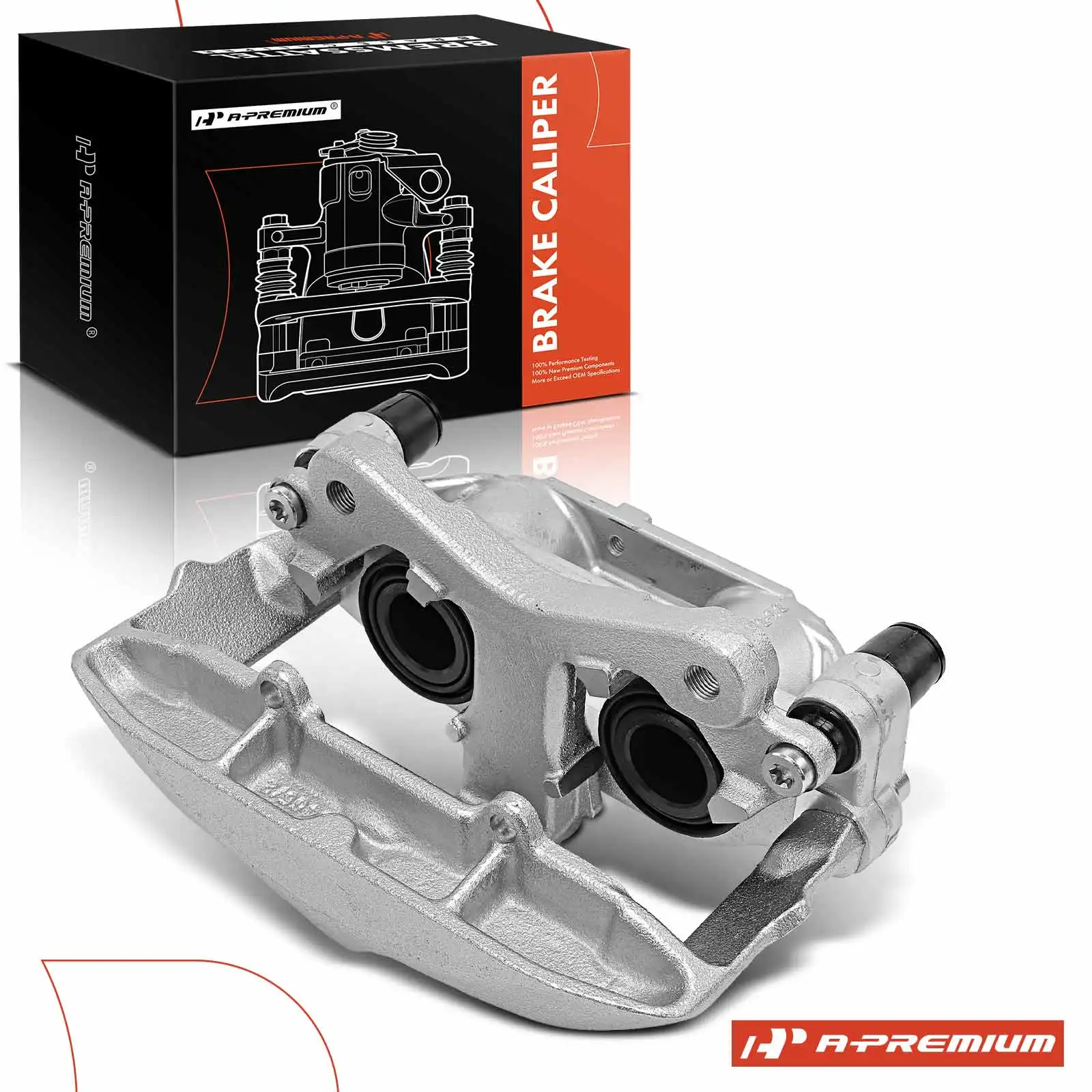 A-Premium Front Right Disc Brake Caliper for Volkswagen Passat 2002-2005 Audi A6 2002-2004 A6 Quattro 2000-2004 A8 Quattro S4 S6