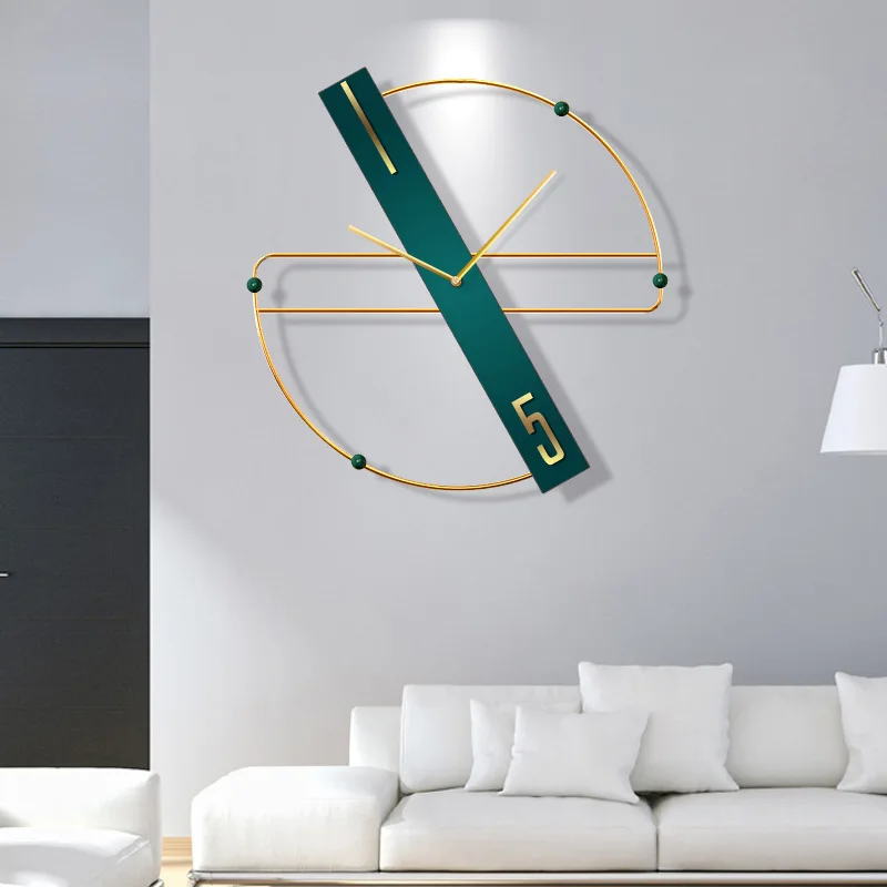 

Creative Modern Simple Clock Personalized Wall Decoration Living Room Clock Household Fashion Atmosphere Silent Wall Watch