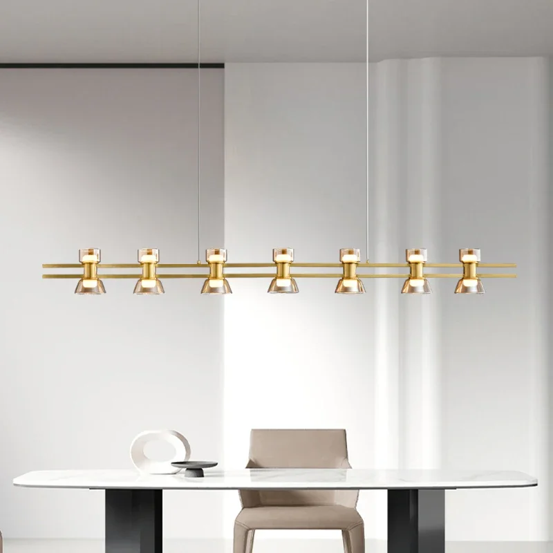 

Nordic Modernist Luxury Chandelier Used for Restaurants Bars Bar Counters Kitchens Island Chandeliers Indoor Lighting Fixtures