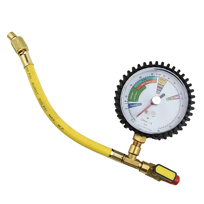 AB15-Nitrogen Pressure Tester Air Conditioner HVAC Systems Cold Test Table Regulator For R134a R22 R407C R410A