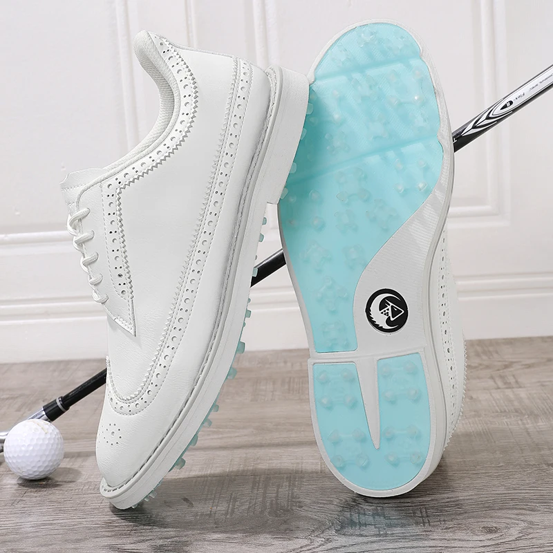 

Professional Golf Shoes for Men Large Size 47 Gym Sneakers Man Leather Golf Training Shoes Anti-Slippery Walking Shoes