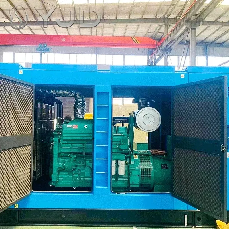 40KW Portable Silent Diesel Generator with Wheels & Lifting Eye for Rental Market