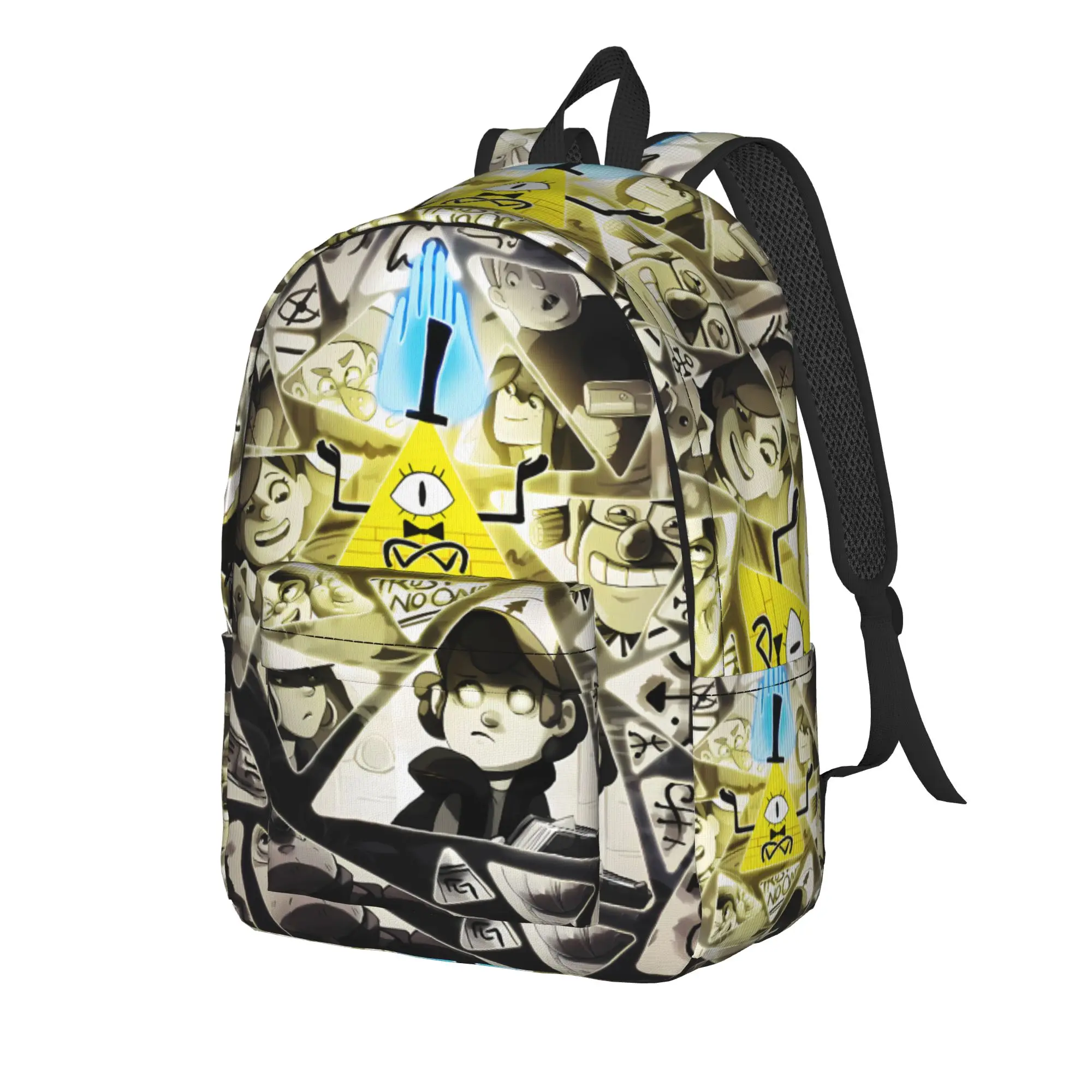 Backpack Female Gravitys Anime Falls Breathable Backpacks Polyester Cool School Bags Daily High Quality Rucksack