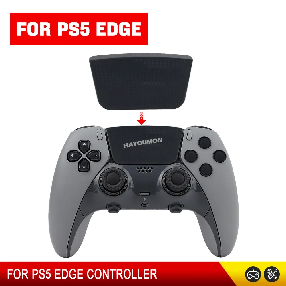 2026 New Plastic Replacement Touchpad Soft Touch Custom Part Touch Pad for PS5 Edge Controller Black Grey