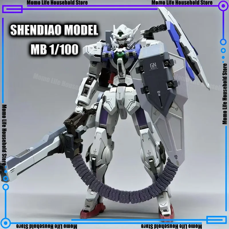 

SHENDIAO MB 1/100 GNY-001 Astraea GN Assembly Model Kits Alloy skeleton Pre built Model Anime Action Figure Robot Plastic Model