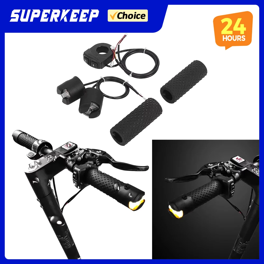 Monorim ML01 Kit 22mm Turn Signals Lights for HX X7 X7 PRO X8 X8 PRO Handle Bar Modifited Handle Grips Accessories
