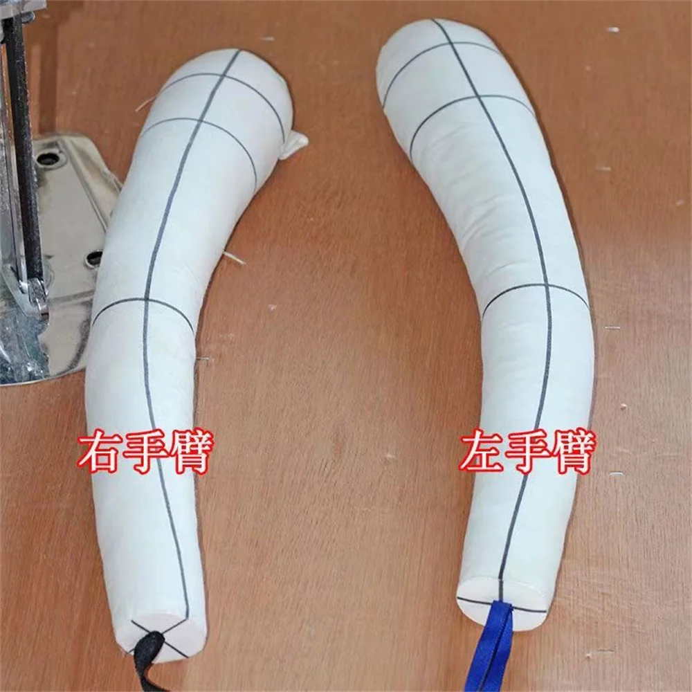 Soft Arm Cloth Machine Supplier, Hand Art Mannequin Body, Cotton Linen Fabric Connect Shoulder , B503AB
