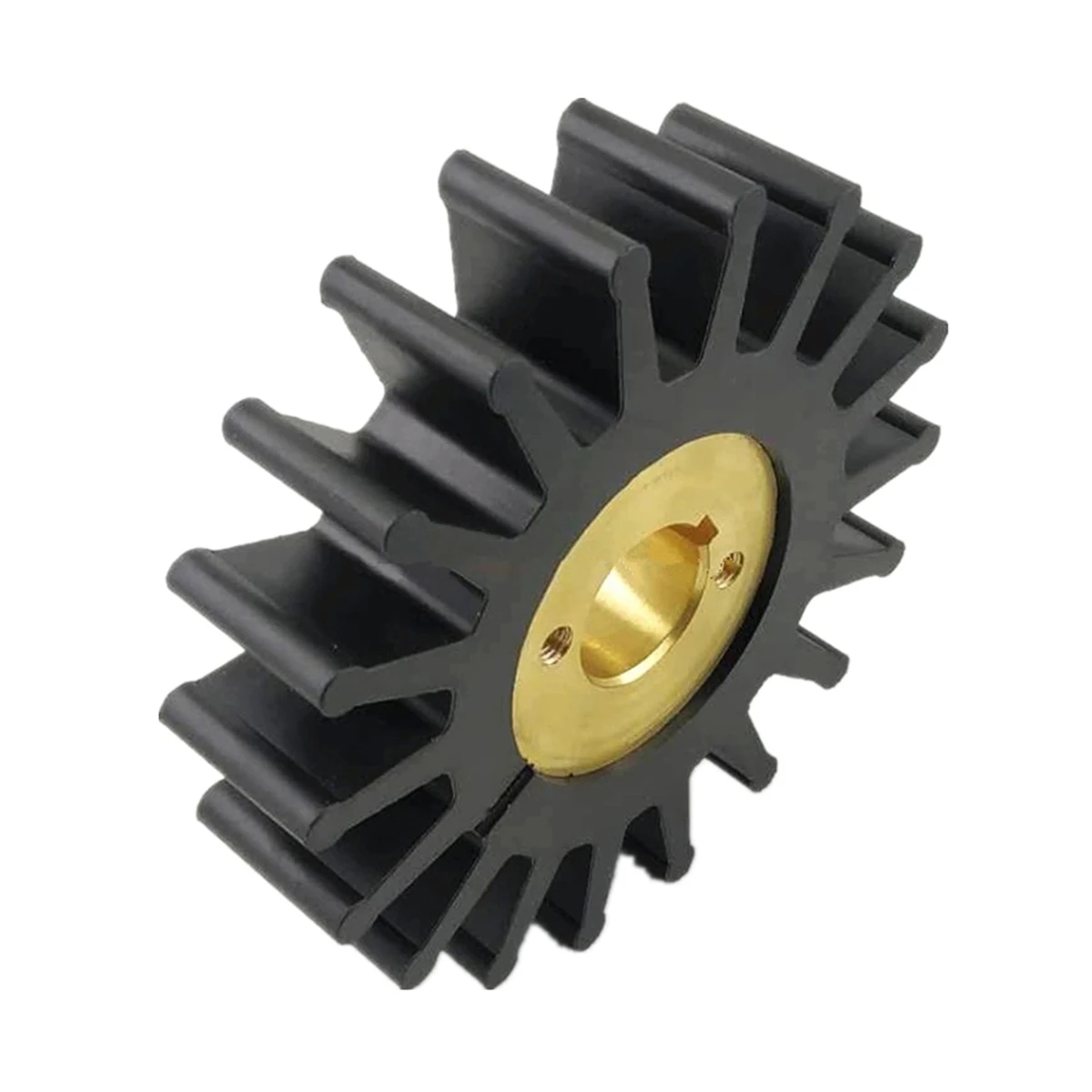 Impeller Replacement Kit for JMP Marine 9500-01 18 Blades Key Drive 32.5x132x25.4mm