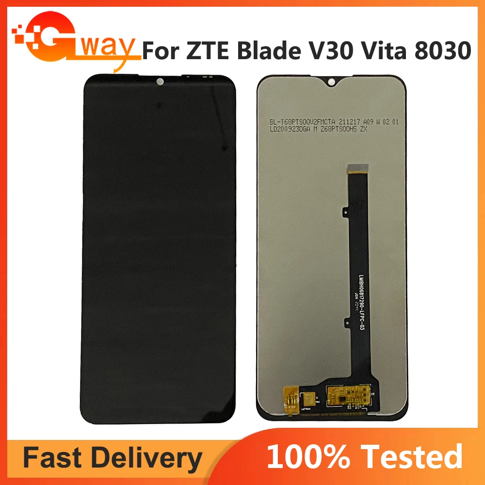 

Tested 6.82" For ZTE Blade 8030 V30 Vita LCD Display With Sensor Touch Panel Screen For ZTE Blade V30Vita 8030 LCD Sensor