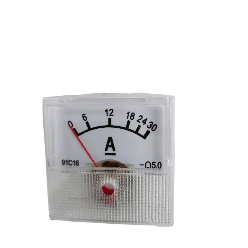 5pcs 40x40mm AC/DC Voltage Ammeter - Digital Battery Charger Meter with Mounting Frame