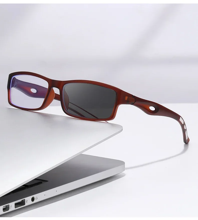 Lichtverfärbte Multi-Fokus-Lesebrille mit doppeltem Verwendungszweck für ältere Menschen, Lesebrille mit automatischer Zoom – Detail 17