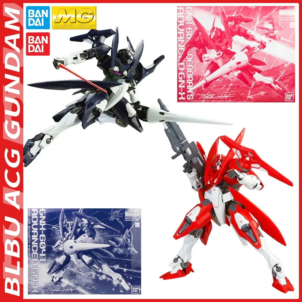 

BLBU ACG Bandai Anime MG GNX-604T DEBORAH'S ADVANCED GN-X III A-LAWS Original Model Toys Action Figure Collectible Children