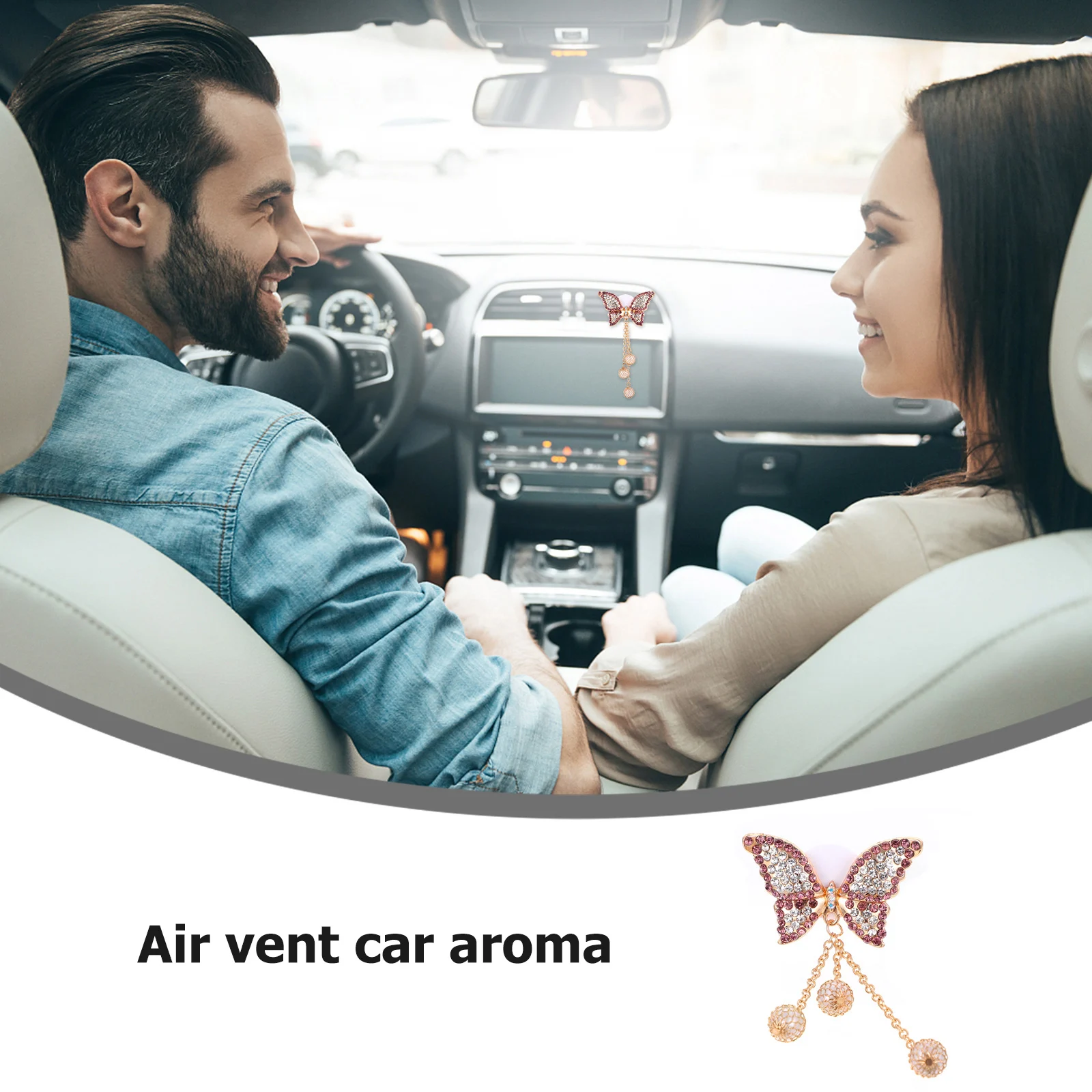 

Butterfly Charm Tassel Decor Phone Case Accessories DIY Craft Material Hanging Decor for Mobile Cover Car Interiors