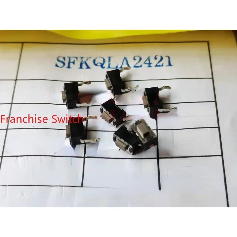 10PCS TACT SWITCH MICRO  3*6*4.3MM BROWN HANDLE KEY  SFKQLA2421