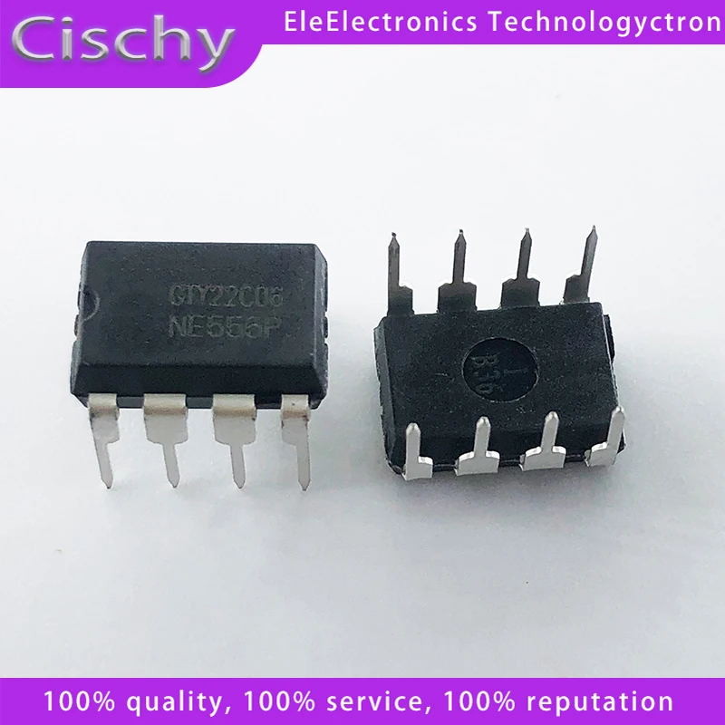 10Pcs NE555P NE555N…