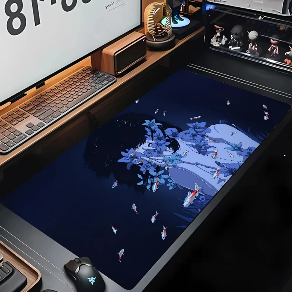 

Идеальный синий коврик для мыши, коврик для мыши, Настольный коврик с подкладкой, игровые аксессуары, Prime gaming XXL коврик для клавиатуры, коврик для стежки