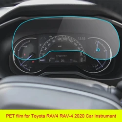 TPU Film screen Protector For Toyota RAV4 RAV-4 2020 Car Instrument Panel Protector Dashboard Center Control Touchscreen