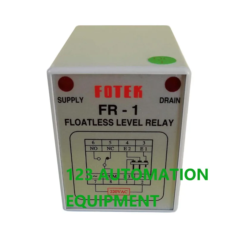 Authentic New FOTEK FR-1-220V 1-380V 2-220V Level Relay Controller Switch