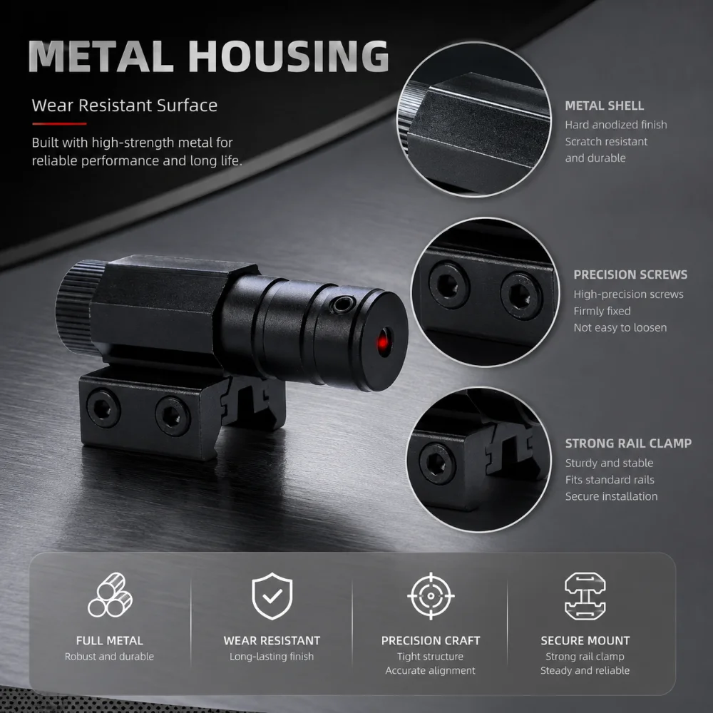 Lightweight Metal Hobby Model Alignment Tool Adjustable Rail Bracket Button Battery Powered Accessory
