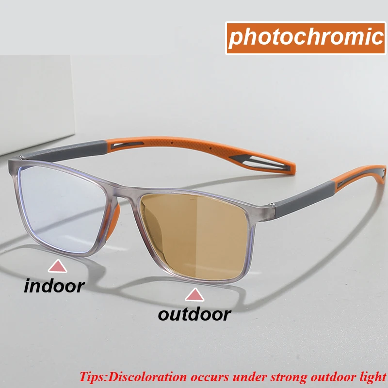 

Fashion Design Outdoor Photochromic Myopia Glasses Luxury Anti Blue Light Near Sight Eyewear Women Optical Sunglasses Eyeglasses