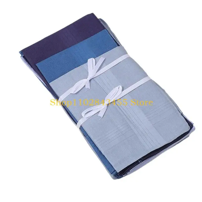 49mc 40x40cm Męskie pasiaste chusteczki losowe kolory Hanki Pocket Striped Wzory Pockward Square Chusteczka dla mężczyzny