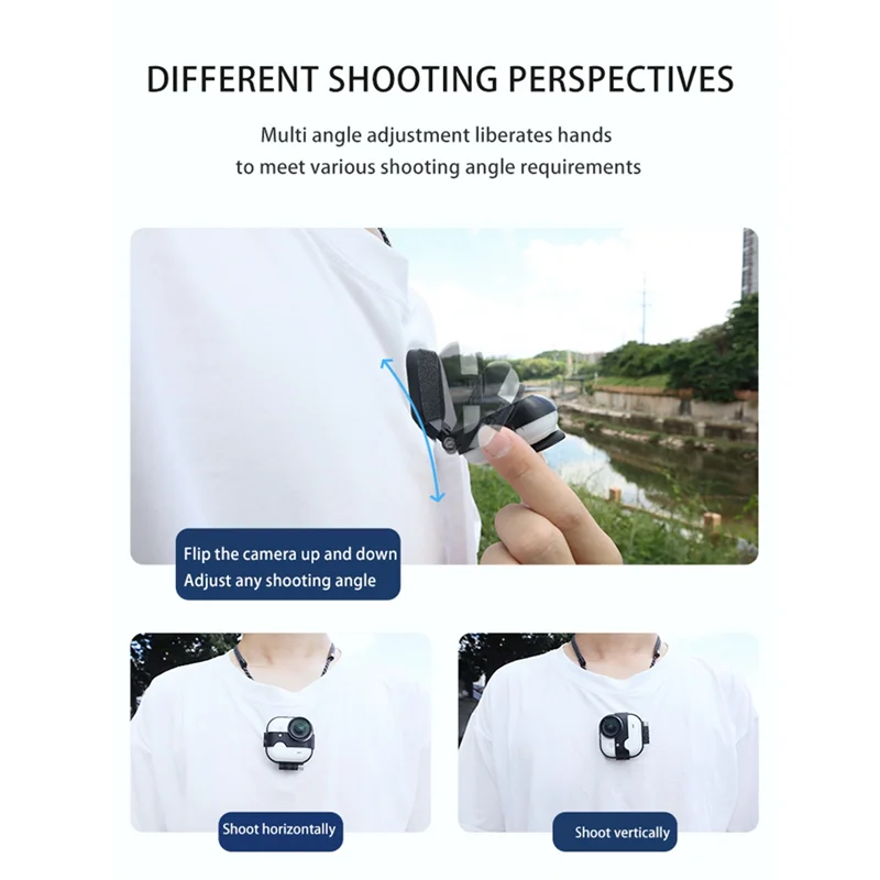 ขายึดกล้องแบบแม่เหล็ก AA84 แบบปลดเร็ว สำหรับแขวนคอ ใช้กับ DJI GO Ultra