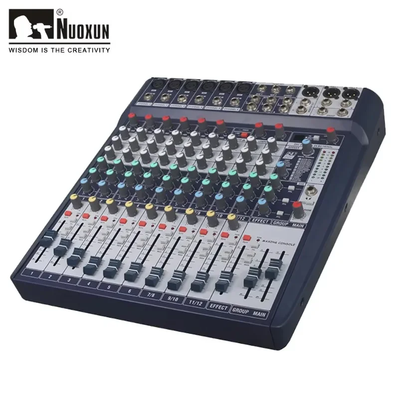 Sound card 12 Channel professional digital audio  mixing console