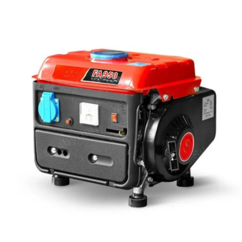 Portable household small gasoline generator 600W manual