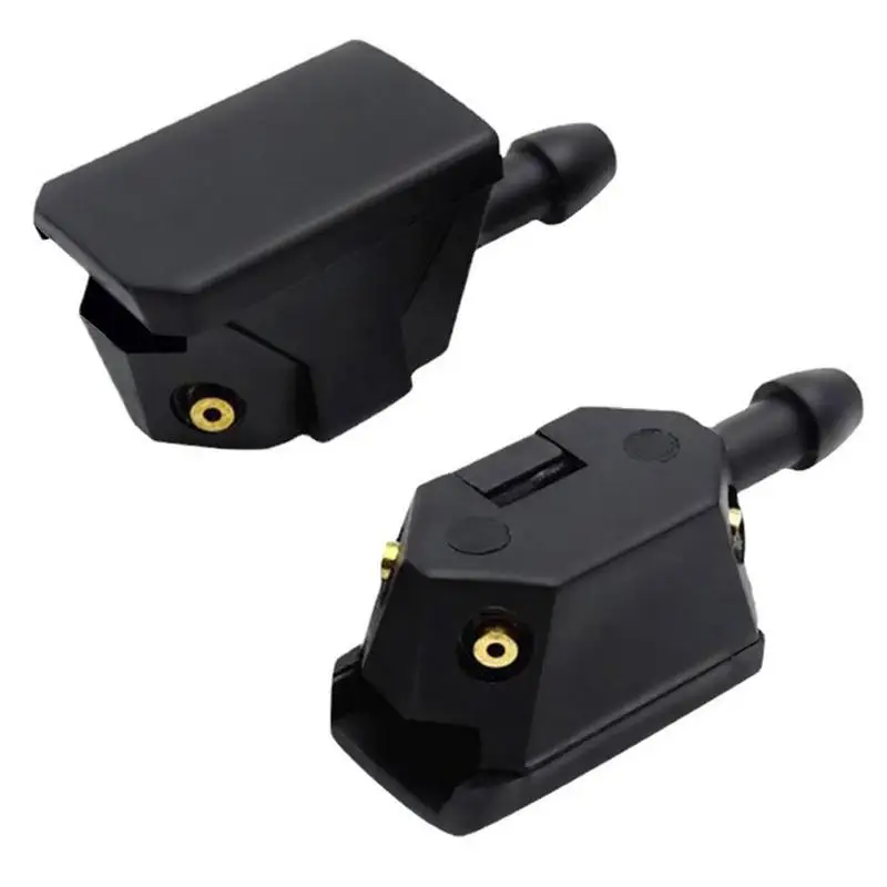 Universal 2Pcs Car Wiper Nozzle Sprayer Adjustable Car Front Windshield Washer Nozzles Auto Window Sprayer Water Jet Sprinkler