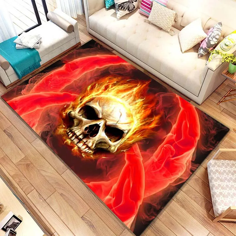 15 sizes  scary skull Bath Mat Door Mat Rug Carpet Kitchen Rug Cute Room Decor Gamer Rug Welcome Children Room Mat Doormat Mat