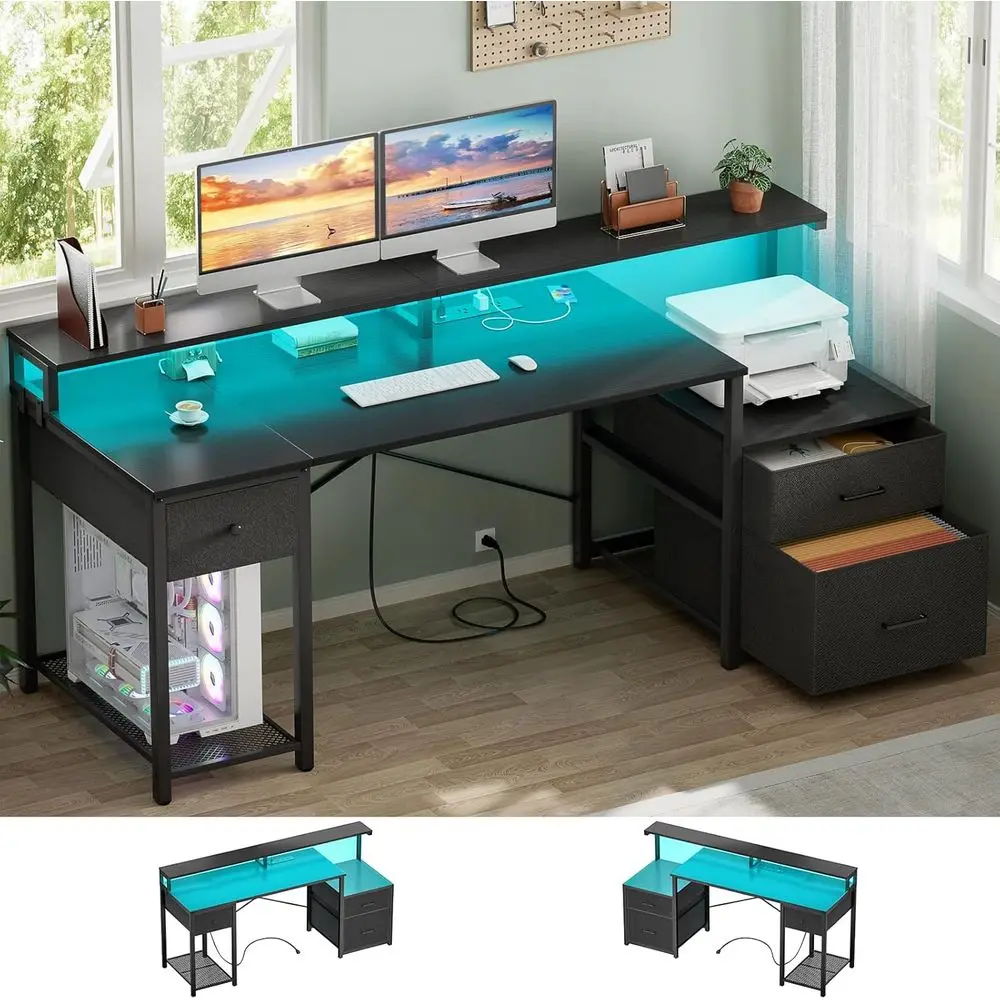 3-Drawer Computer D…