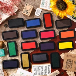 Colorfull Multicolor Ink Pad Planner Stamps Art Scrapbook Student Supplies Self Ink Stamp Inkpad School Accessories Stationery