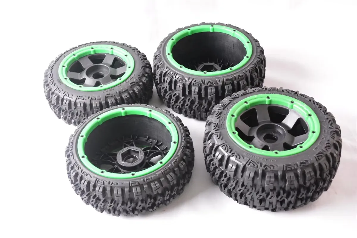 Hochleistungs-Verschleißfeste Geländewagen-Radbaugruppe mit starkem Griff für 1/5 ROFUN HPI BAJA 5B