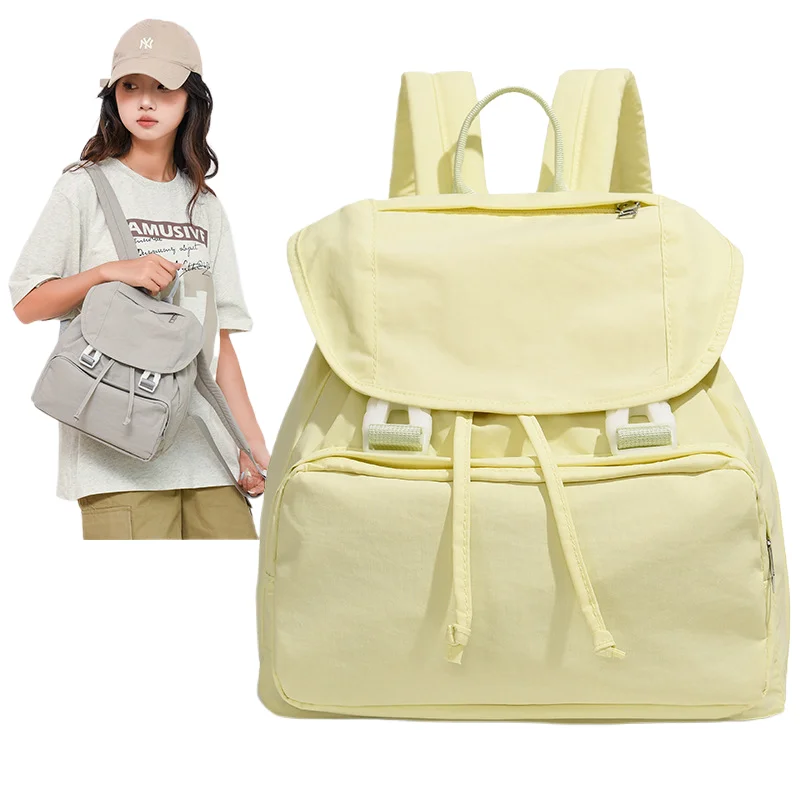 

Women's Casual Nylon Backpack Lightweight Travel Daypack College School Bag Waterproof Laptop Backpack with Pockets 20-35L