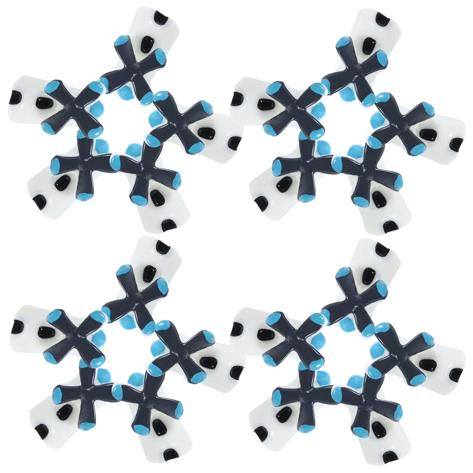 

20 Pcs Small Windmill Accessories Miniature Resin Craft Sculpture Windmills for Garden Decor Decorations