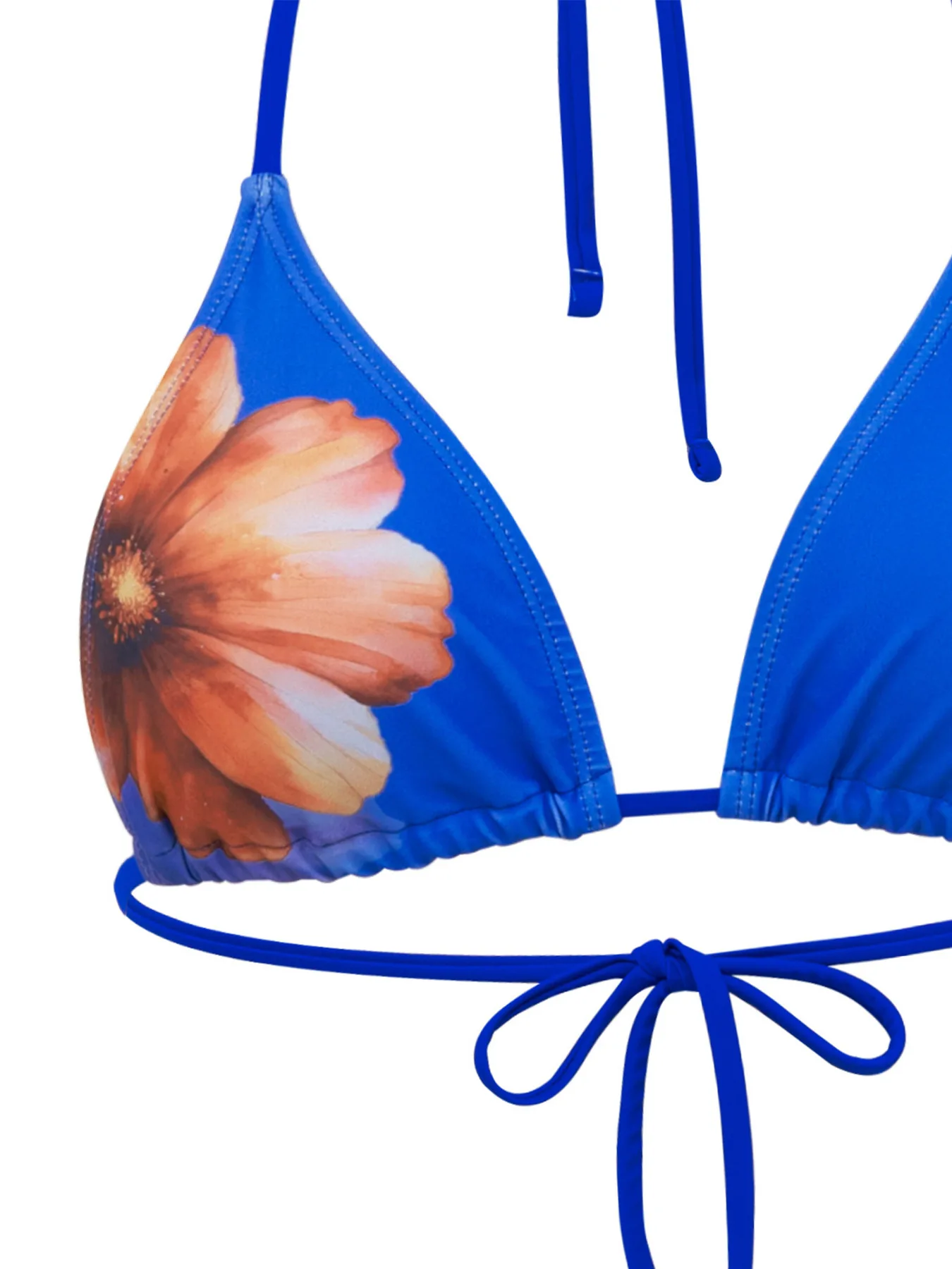 مثير الأزرق الرسن التعادل البيكينيات مجموعات 3 قطع مع زهرة طباعة شبكة تنورة طويلة المايوه المايوه ملابس الشاطئ biquini Tankini