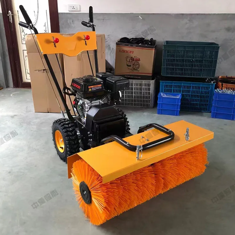 Diesel Snow Removal and Cleaning Vehicle Wheel Remote Control Snow Pushing Robot Pure Electric Snow Removal Machine