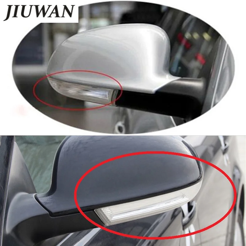 1 szt. prawe lub lewe lusterko wsteczne samochodowe kierunkowskaz LED boczna lampa kierunkowskazu do VW Passat B6 Golf 5 Jetta MK5