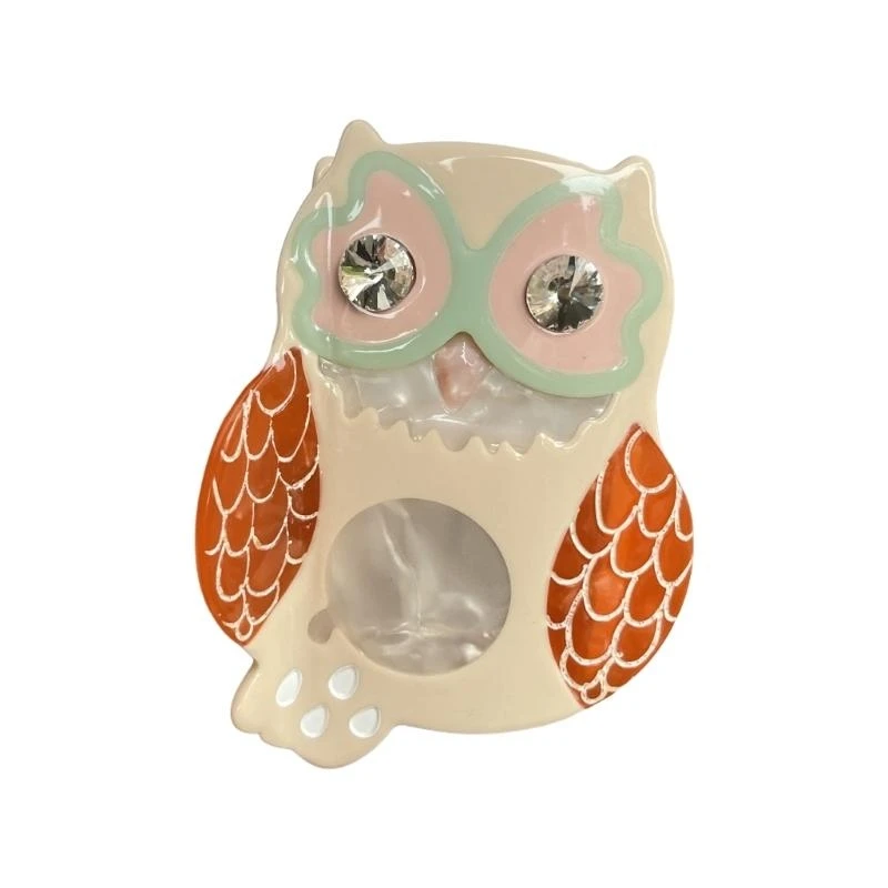 5asd fumettoni owl peli artiglio acetato acido peli strumento acconciatura per capelli per capelli.